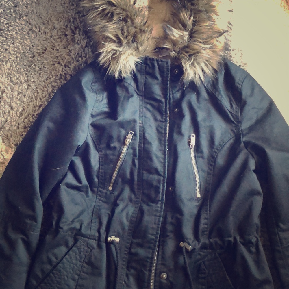 A very comfy winter coat for women and girls.